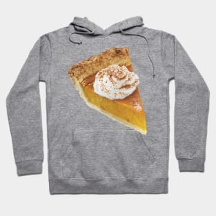 Pumpkin Pie with Whipped Cream and Nutmeg Hoodie